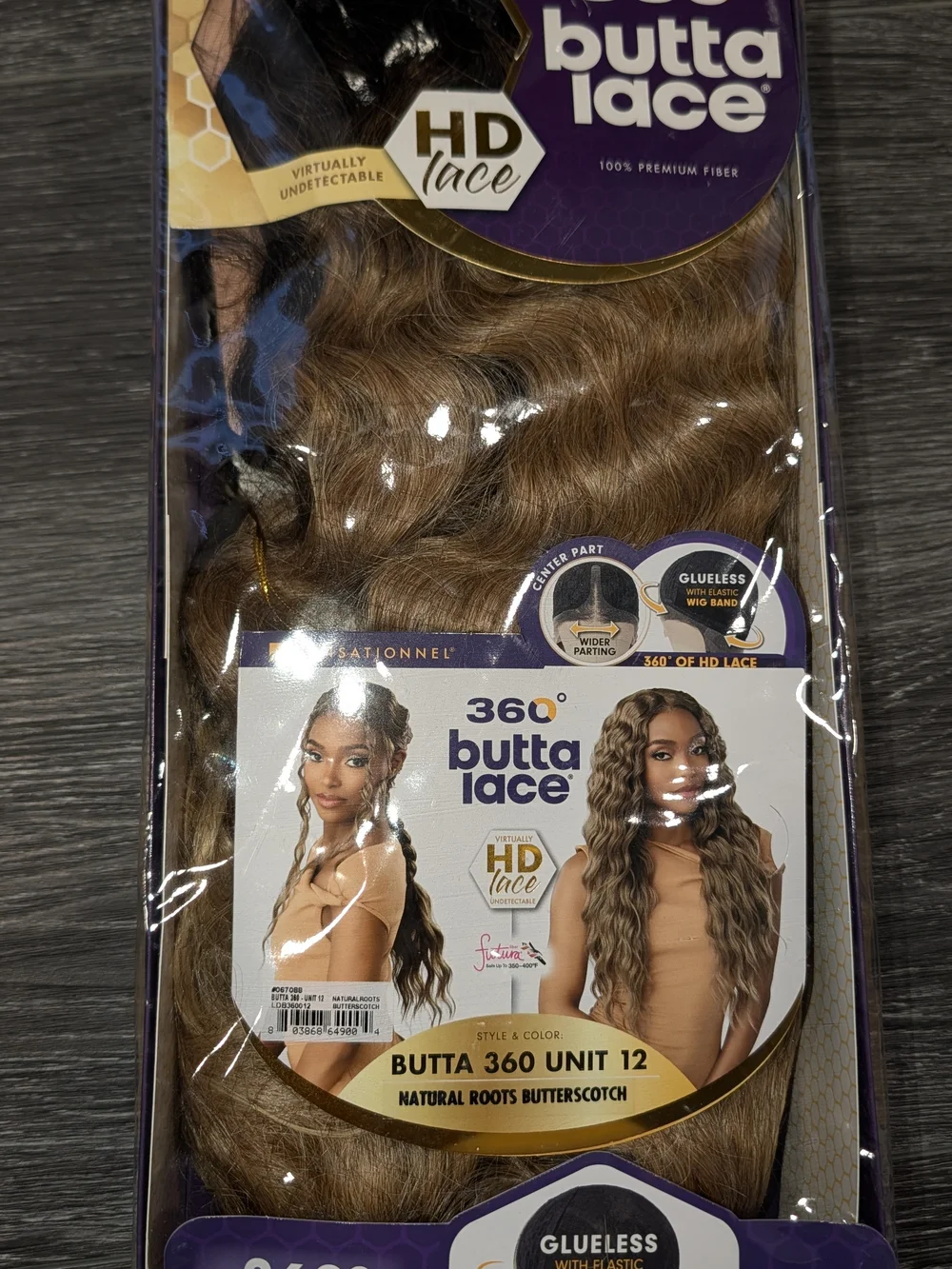 Sensationnel Butta 360 HD Lace Glueless Lace Wig - Unit 12